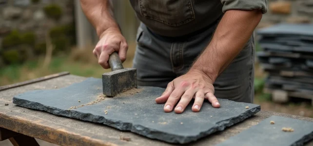 Les secrets pour couper et poser des piquets de schiste comme un professionnel Les secrets pour couper et poser des piquets de schiste comme un professionnel